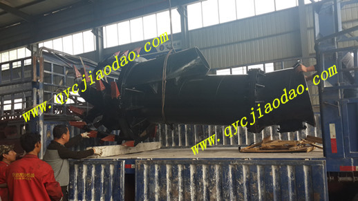 发货山东威海绞吸式挖泥船铰刀头